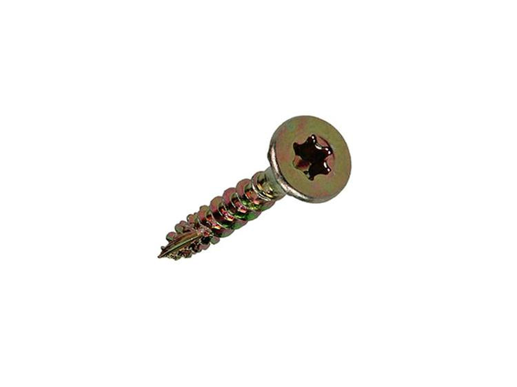 Mack 1017286 - spaanplschr.vzkop-zelfb. geelverz. 35 st 3,5 x 20 mm | 10 stuks
