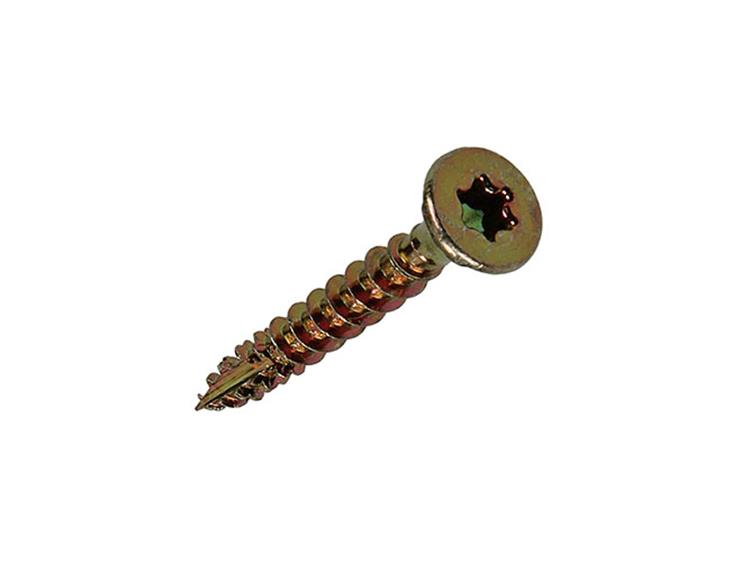 Mack 1017287 - spaanplschr.vzkop-zelfb. geelverz .32 st 3,5 x 25 mm | 10 stuks