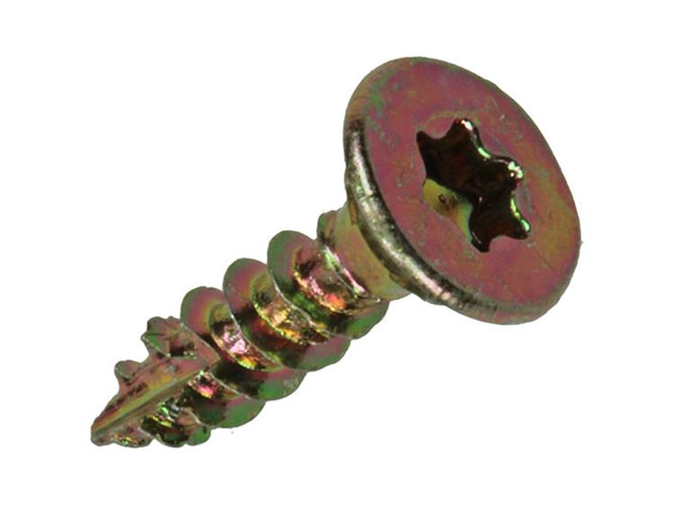 Mack 1017292 - spaanplschr.vzkop-zelfb. geelverz. 35 st 4,0 x 16 mm | 10 stuks
