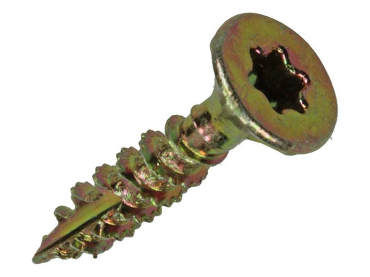 Mack 1017293 - spaanplschr.vzkop-zelfb. geelverz. 30 st 4,0 x 20 mm | 10 stuks