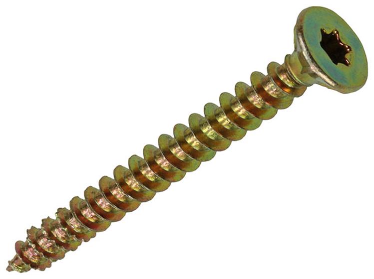 Mack 1017306 - spaanplschr.vzkop-zelfb. geelverz.13 st 4,5 x 45 mm | 10 stuks