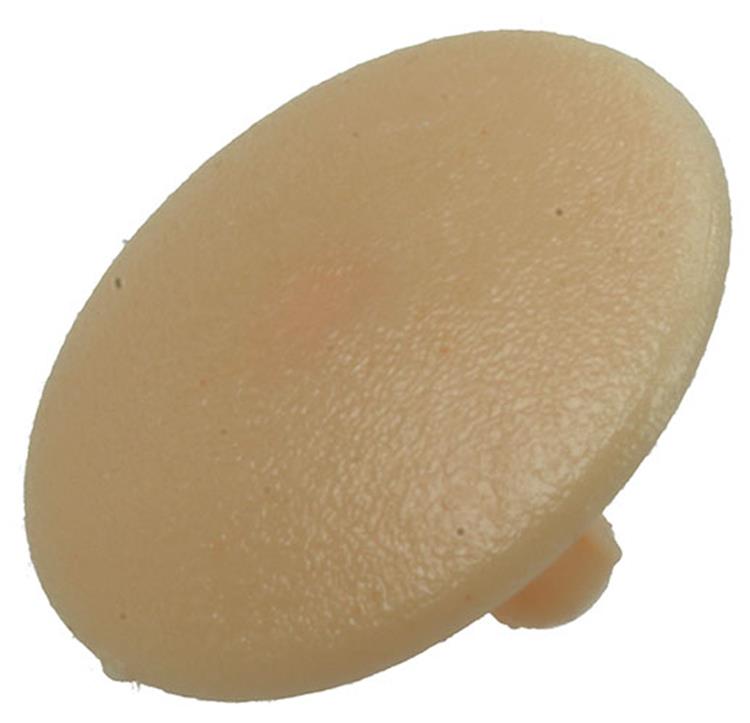 Mack 1017336 - afdekkapje kunststof beige 40 st | 10 stuks
