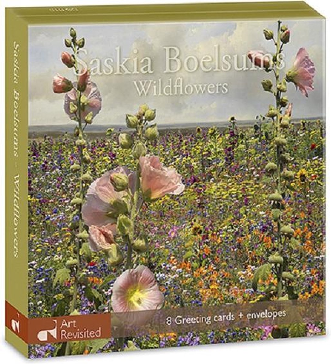 Comello kaartenmapje saskia boelsums - wildflowers
