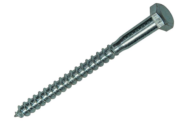 Mack 1017419 - houtdraadbout staal verzinkt 1 st 8 x 100 mm | 10 stuks