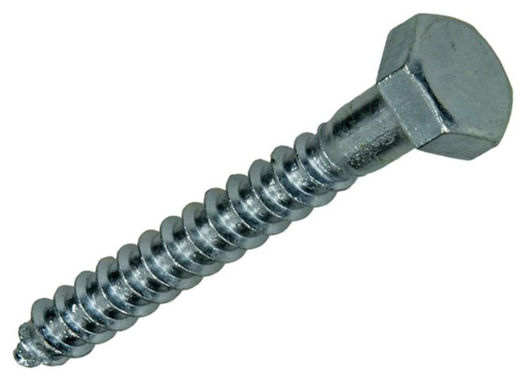 Mack 1017425 - houtdraadbout staal verzinkt 1 st 10 x 80 mm | 10 stuks