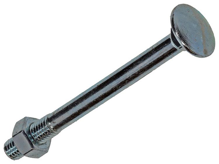 Mack 1017585 - houtbout + moer staal verzinkt1 st m8 x 90 mm | 10 stuks