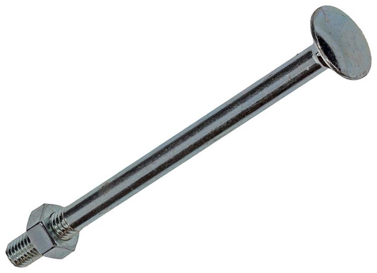 Mack 1017587 - houtbout + moer staal verzinkt1 st m8 x 120 mm | 10 stuks