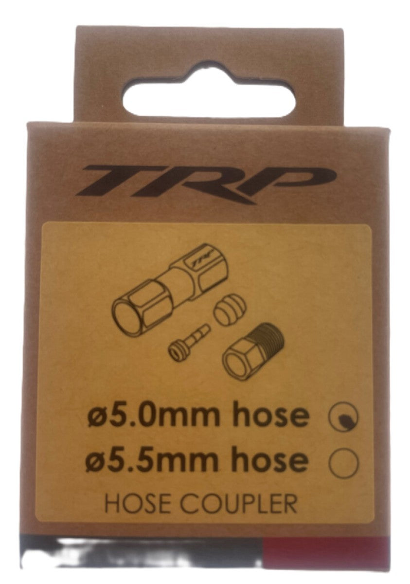 Tektro trp remslangverbinder trp cable coupling set ti1.3 f. 5.0 mm cable