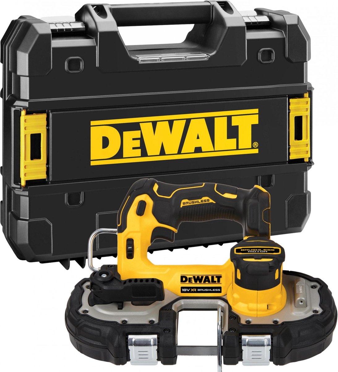Dewalt dcs377nt accu compacte lintzaag 18v xr basic body in tstak