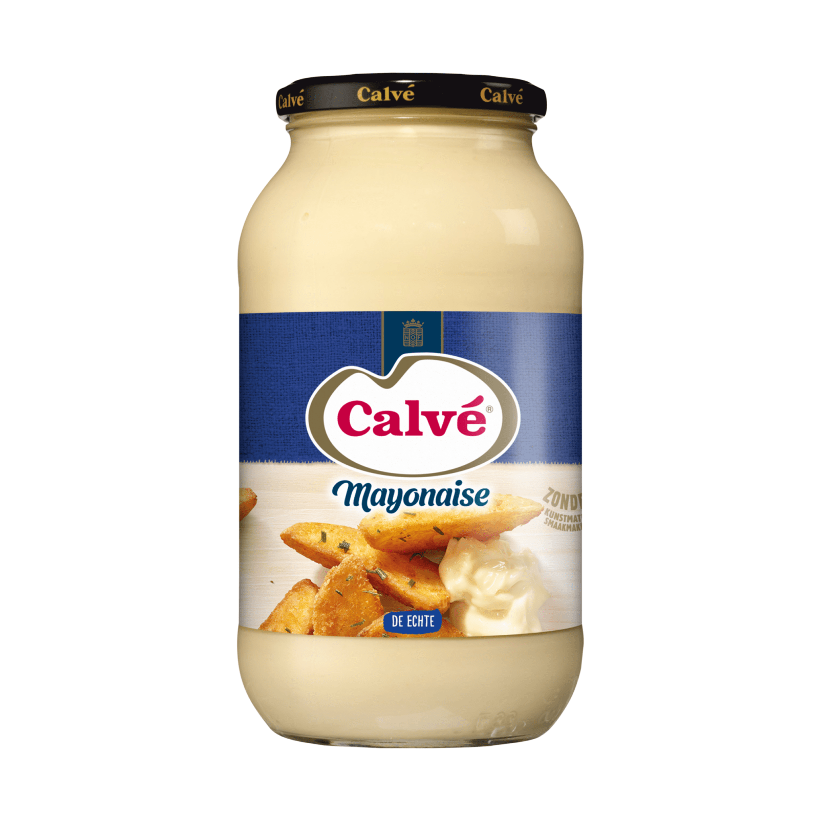 Calve calvé mayonaise - de échte - 6 x 650 ml - voordeelverpakking