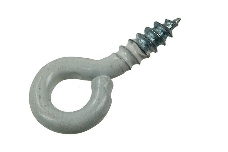 Mack 1017782 - schroefoog staal wit 10 st 2,3 x 10 mm | 10 stuks