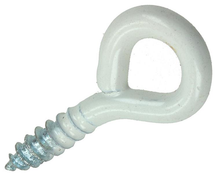 Mack 1017783 - schroefoog staal wit 10 st 2,5 x 12 mm | 10 stuks