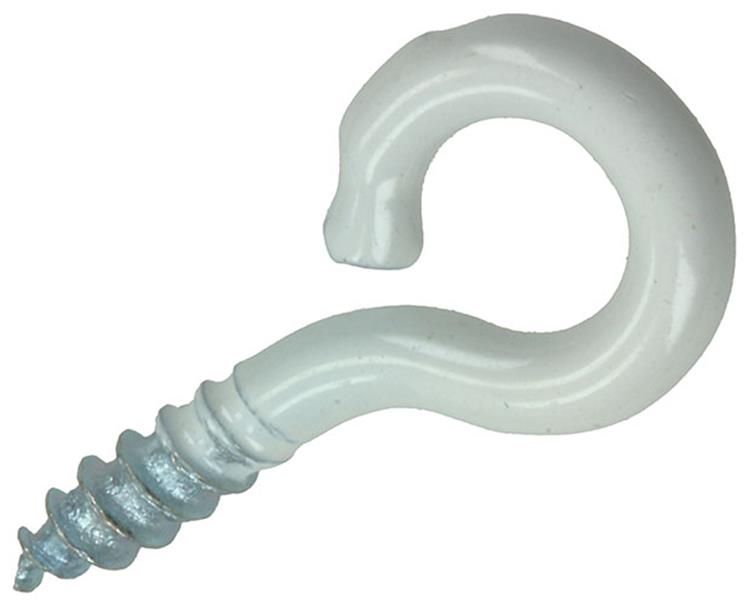 Mack 1017784 - schroefoog staal wit 7 st 3,0 x 16 mm | 10 stuks