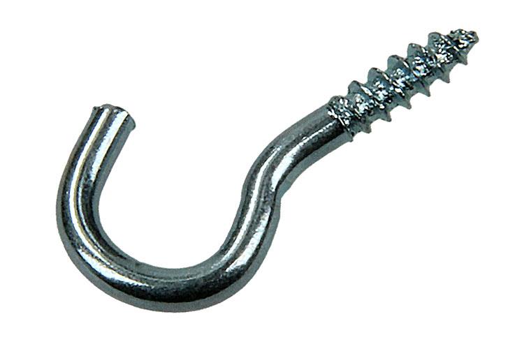 Mack 1017795 - schroefhaak staal verzinkt 18st 2,5 x 12 mm | 10 stuks