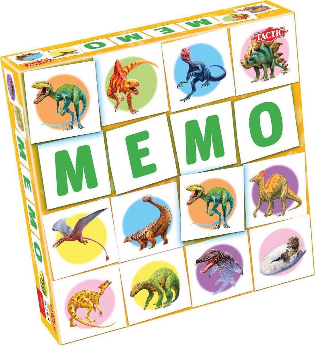 Tactic memory - kaartspel - memo - dino's