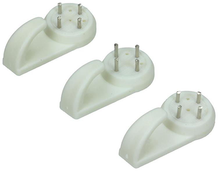 Mack 1017845 - betonhaak kunststof 3st 40mm | 10 stuks