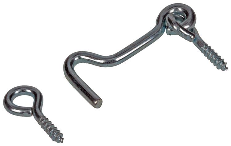 Mack 1017846 - windhaak staal verzinkt 2 st 3,0 x 40 mm | 10 stuks