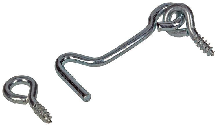 Mack 1017847 - windhaak staal verzinkt 2 st 3,0 x 50 mm | 10 stuks