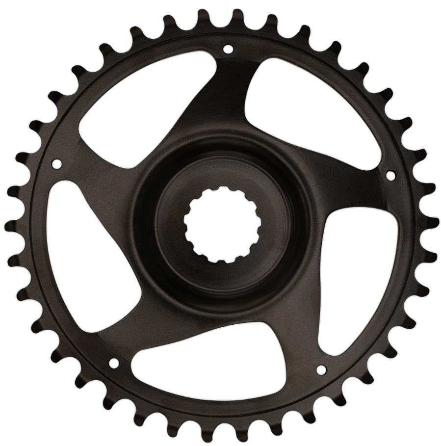 Kmc kettingblad 38t - geschikt voor bosch generatie 3 - zwart - 25 stuks in werkplaatsdoos