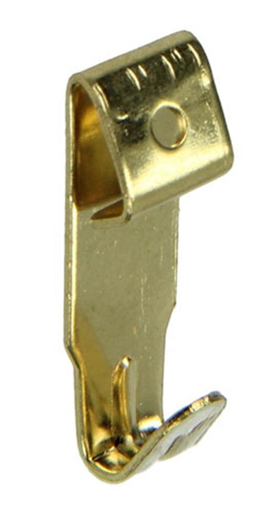 Mack 1017853 - kaderhaak staal vermessingd 12 st 7 x 23 mm | 10 stuks
