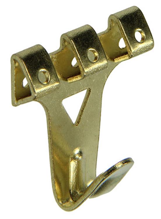 Mack 1017856 - kaderhaak staal vermessingd 4st 30 x 34 mm | 5 stuks