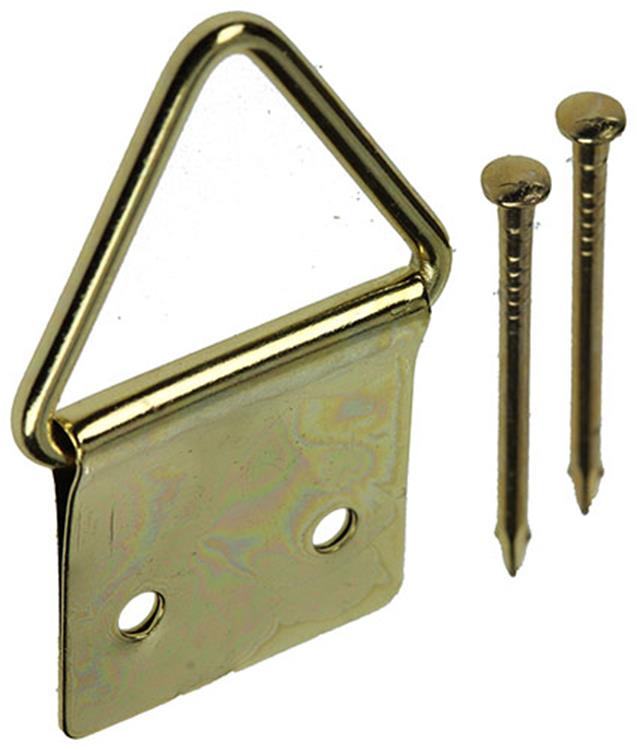 Mack 1017860 - kaderhanger staal vermessingd 5 st 16 x 28 mm | 10 stuks