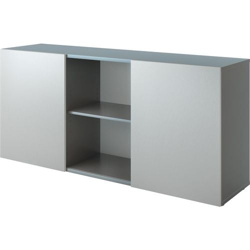 Bach schuifdeurkast hammerer 2fh grijs, zilver