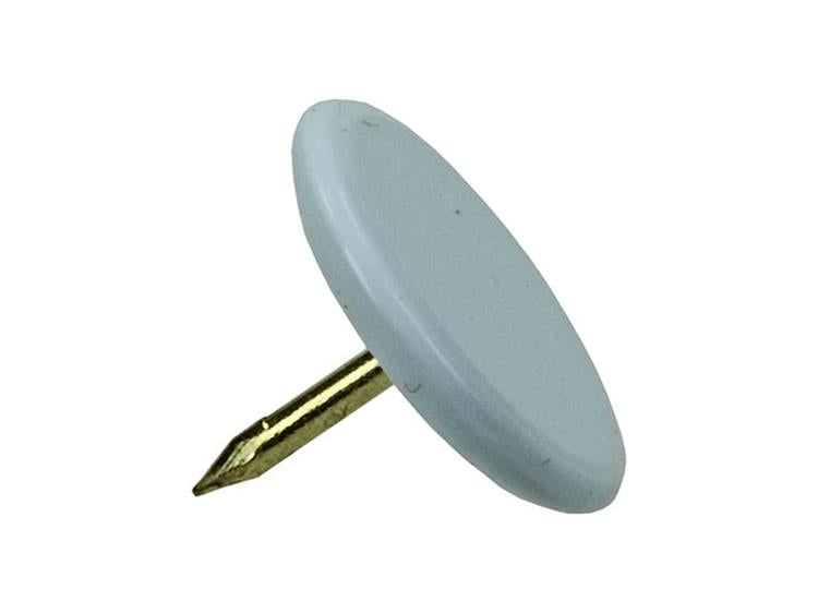 Mack 1017867 - duimspijker staal wit 60 st | 10 stuks