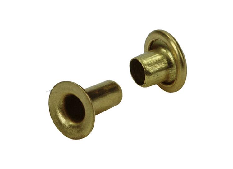 Mack 1019713 - klinknagel messing 12 st 2,7 x 6,5mm | 10 stuks