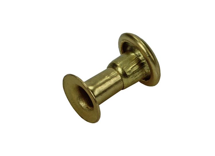 Mack 1019713 - klinknagel messing 12 st 2,7 x 6,5mm | 10 stuks