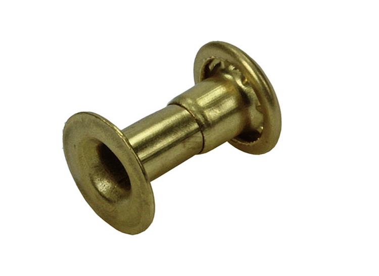 Mack 1019715 - klinknagel messing 10 st 3,3 x 9,0mm | 10 stuks