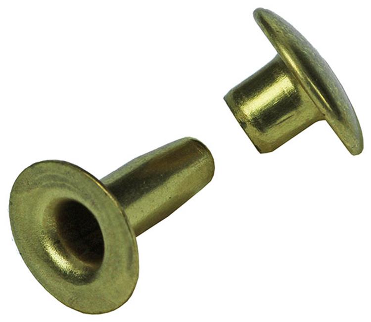 Mack 1019718 - klinknagel messing 5 st 4,2 x 12 mm | 10 stuks