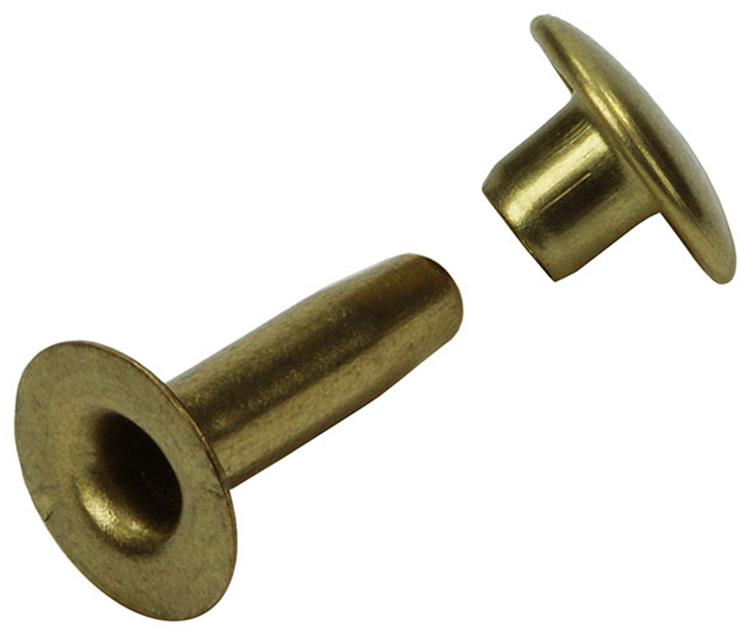 Mack 1019719 - klinknagel messing 5 st 4,2 x 15 mm | 10 stuks