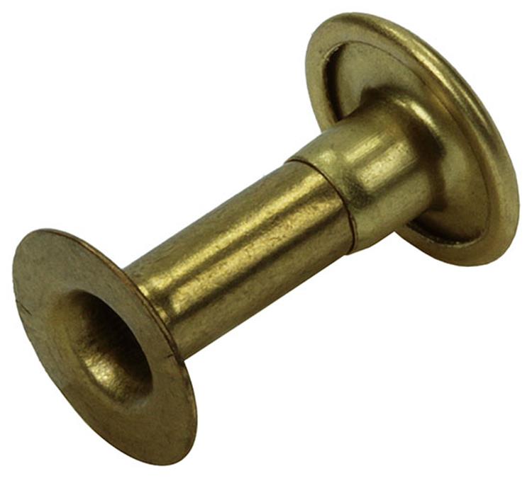 Mack 1019719 - klinknagel messing 5 st 4,2 x 15 mm | 10 stuks