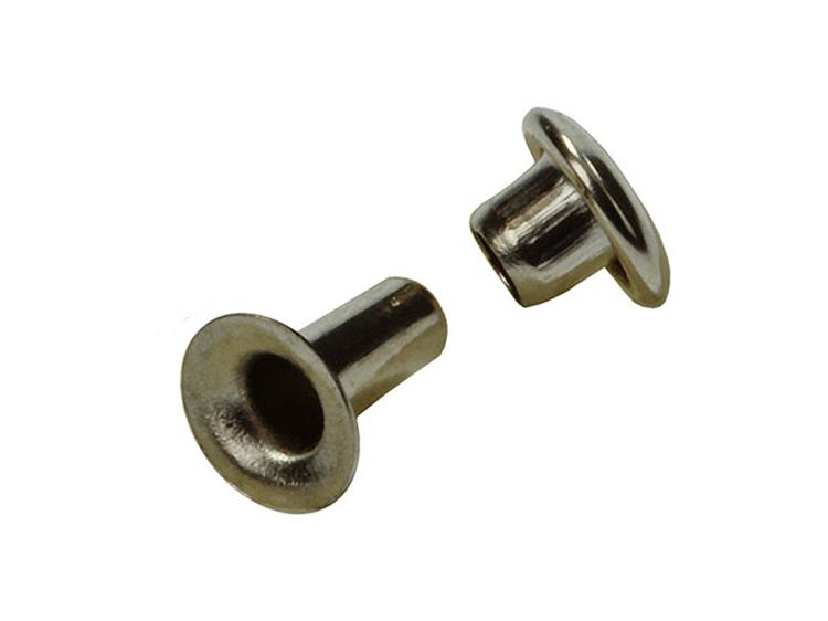 Mack 1019720 - klinknagel messing vernikkeld 12 st 2,7 x 6,5mm | 10 stuks