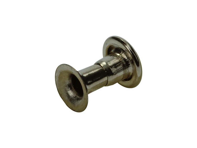Mack 1019720 - klinknagel messing vernikkeld 12 st 2,7 x 6,5mm | 10 stuks