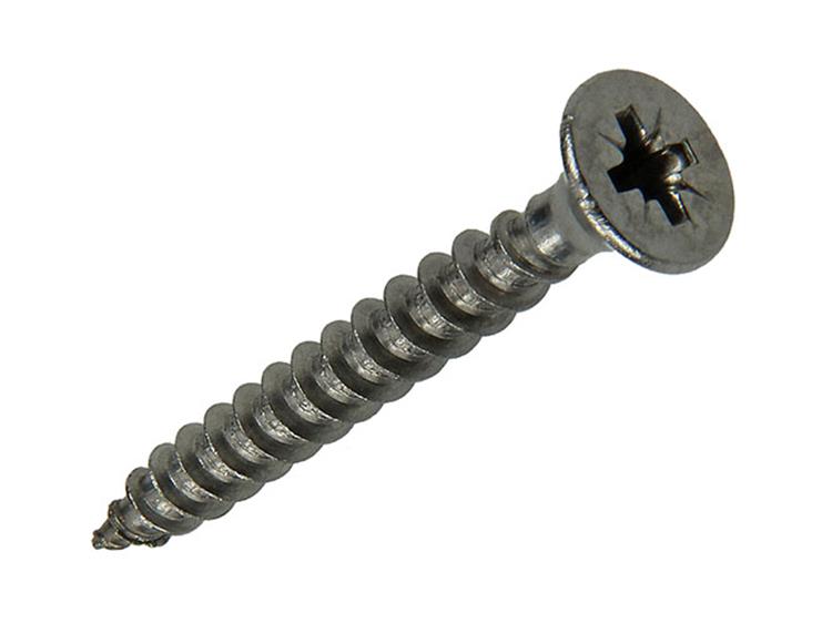Mack 1019754 - spaanplaatschroef vz kop rvs 9 st 5,0 x 40 mm | 10 stuks