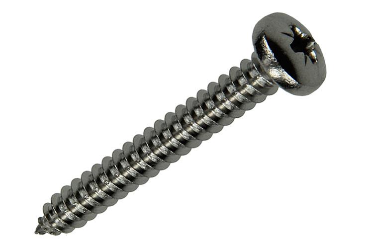 Mack 1019796 - zelftappende schroef cyl.kop a2 6 st 4,8 x 38 mm | 10 stuks