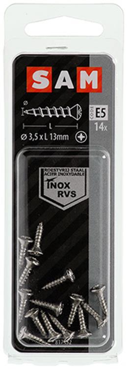 Mack 1019799 - zelftappende schroef bolvz.kopa2 10st 3,5 x 25 mm | 10 stuks