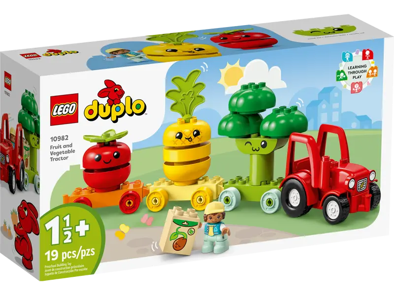 Lego duplo - 10982 fruit- en groentetractor