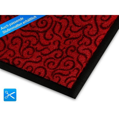 Deurmat floordirekt step brasil donkerrood