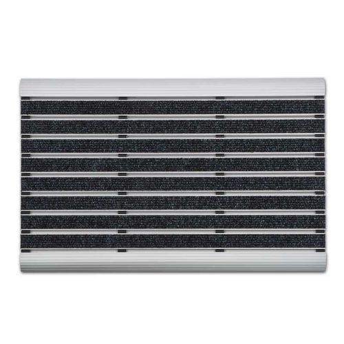 Entreemat professionele line ergo 2 antraciet, zilver