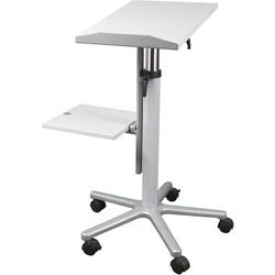 Projector trolley maul staal, melamine grijs
