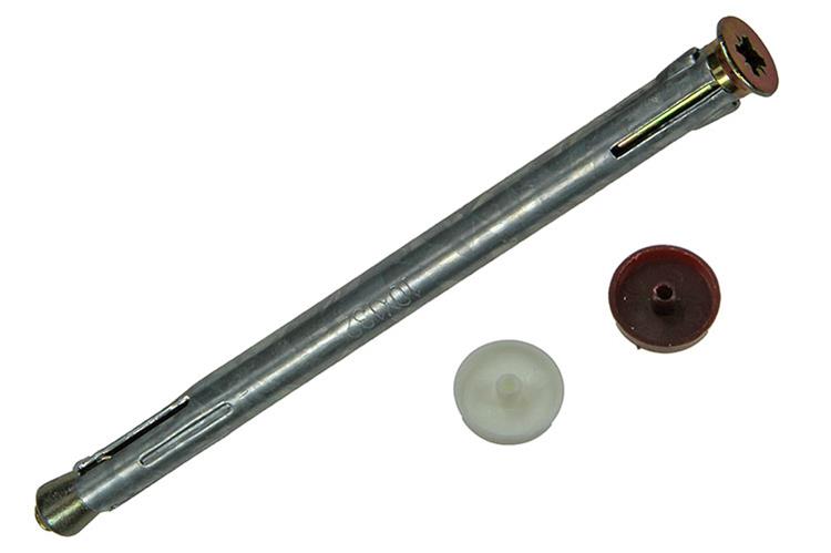 Mack 1017920 - metalen kozijnplug staal verzinkt 4 st 10 x 130 mm | 5 stuks