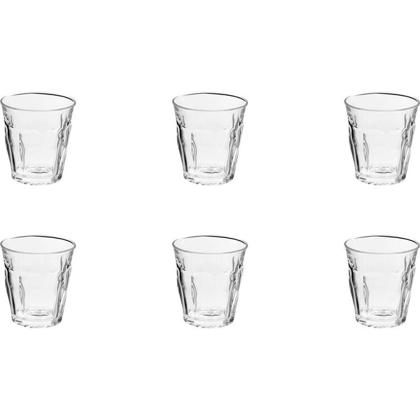Duralex tumbler picardie 160ml hardglas doos a 6 stuks