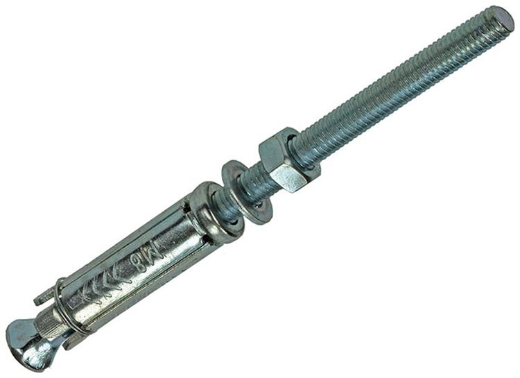 Mack 1019941 - keilbout met draadst. verzinkt2 st m8 x 140 mm | 5 stuks