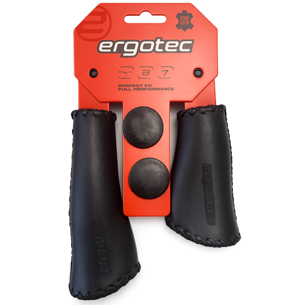 Ergotec Handvatten Monaco Leer Lang Kort Zwart