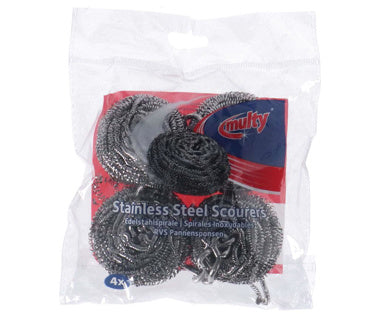 Multy RVS sponsen 4 stuks