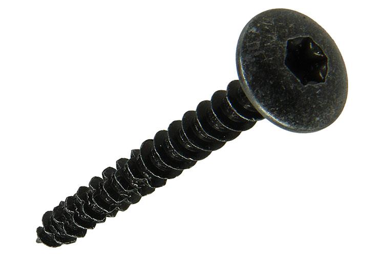 Mack 1019969 - luikschroef zwart 6,0 x 50 mm 7st | 5 stuks