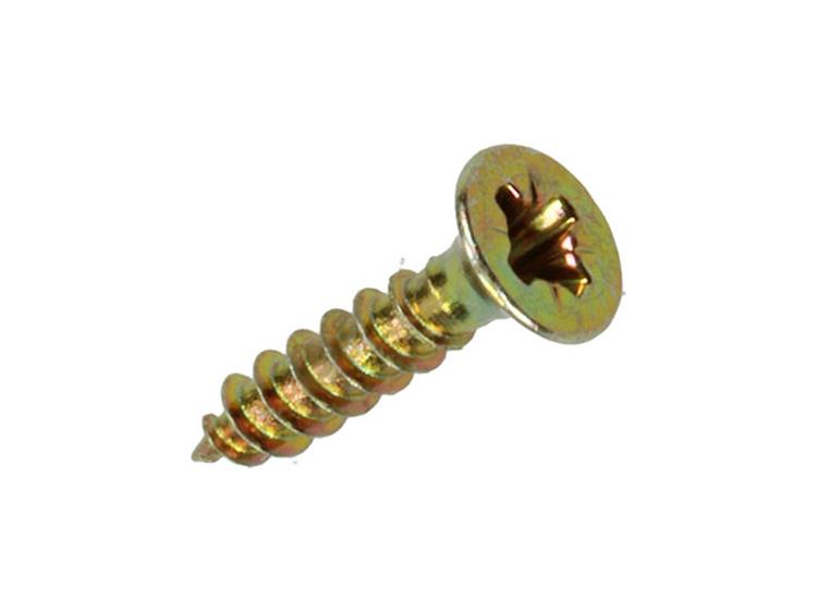 Mack 1017956 - spaanplaatschroef vz kop geelverz.200st 2,5 x 12 mm | 10 stuks